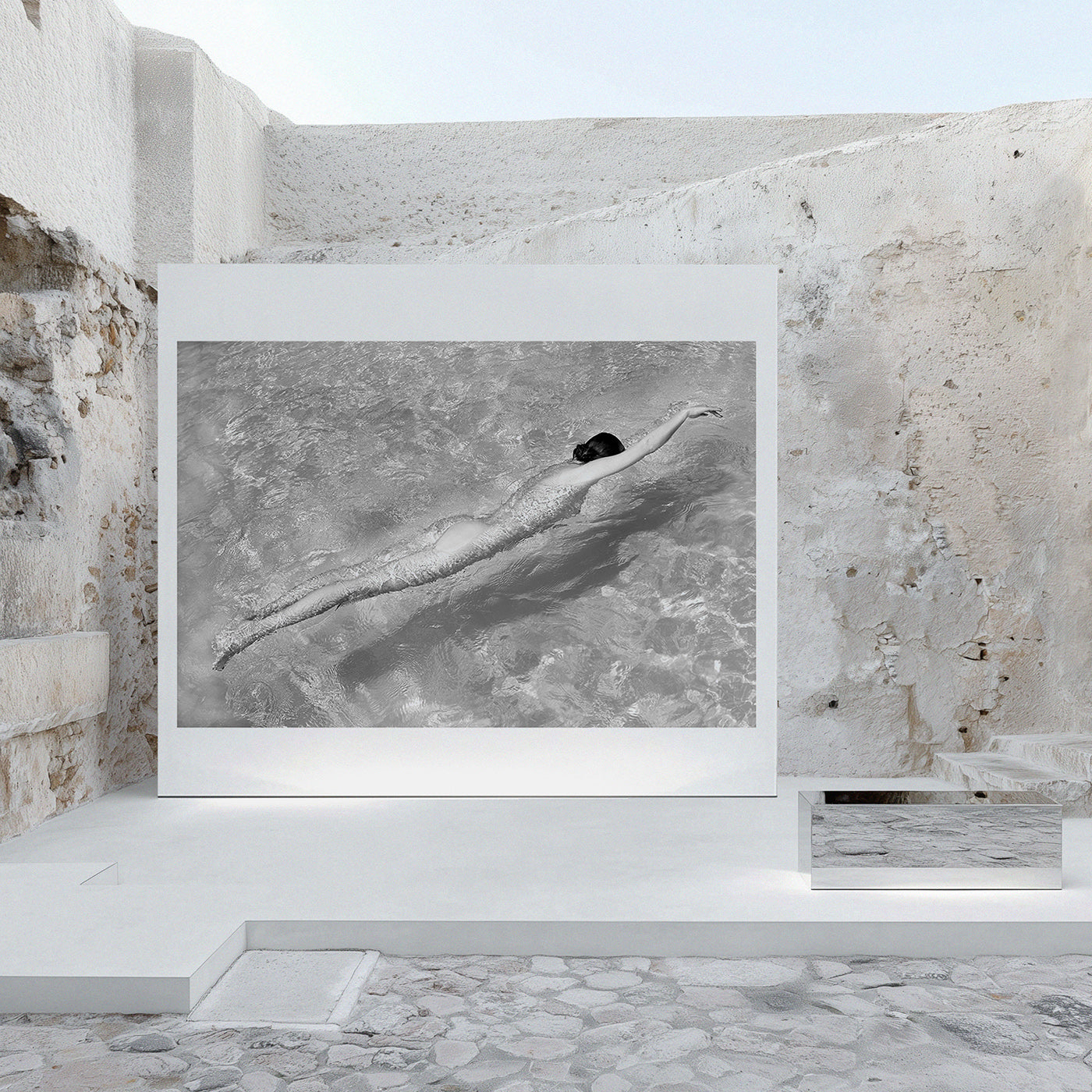 CLAUDE GUILLAUMIN, Pool Remi (B/W Edit), 2013 / 2025